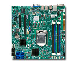 Supermicro Ultra ATX DDR3, mATX -emolevy