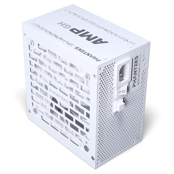 Phanteks AMP GH White 1000W -virtal&auml;hde, 80 Plus Platinum