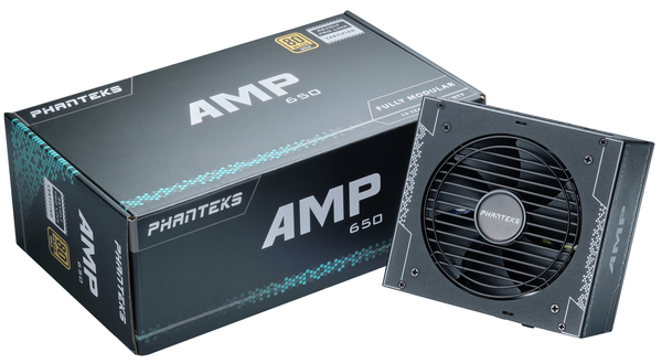 Phanteks AMP 650W -virtal&auml;hde, 80 Plus Gold