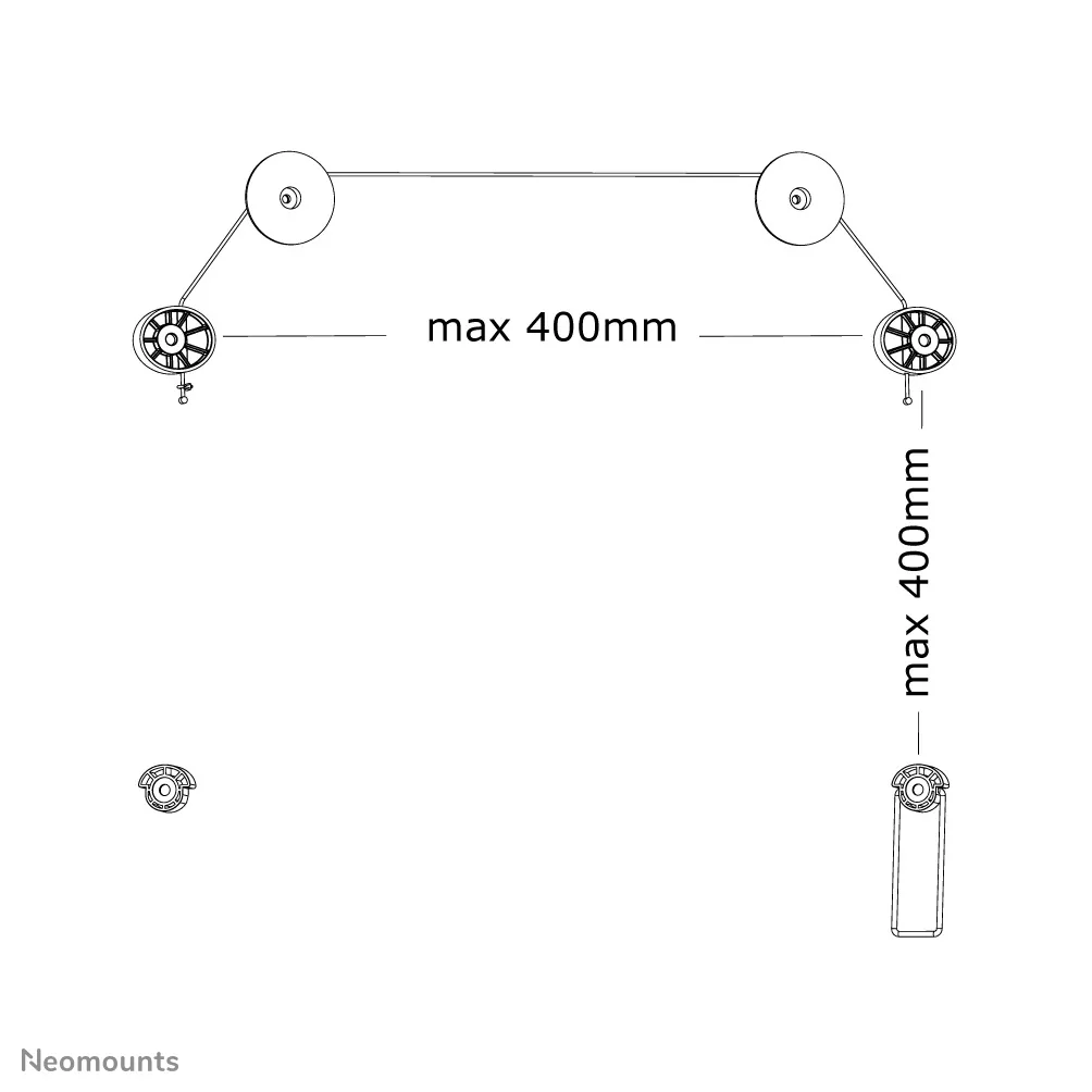 LCD/LED wall mount