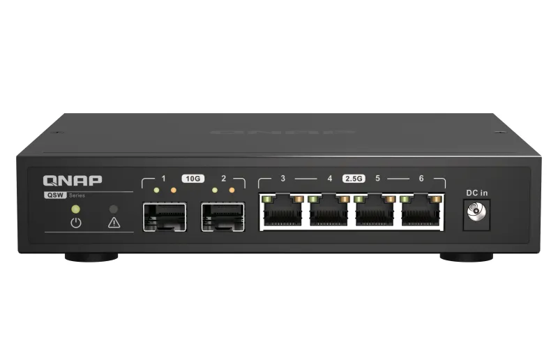 2x10GbE SFP+5x2.5GbE RJ45 unman switch