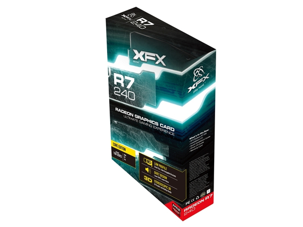 XFX AMD Radeon R7 240 1GB -n&auml;yt&ouml;nohjain