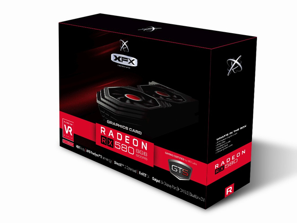 XFX Radeon RX 580 GTS XXX Edition 8GB - Graphics card