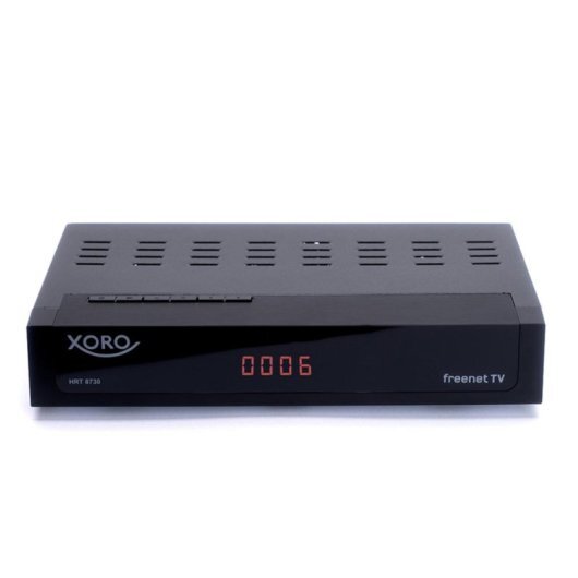 LA Digital SAT100784 Xoro HRT 8730 Full HD DVB-T/T2/C Digital TV Receiver, Black
