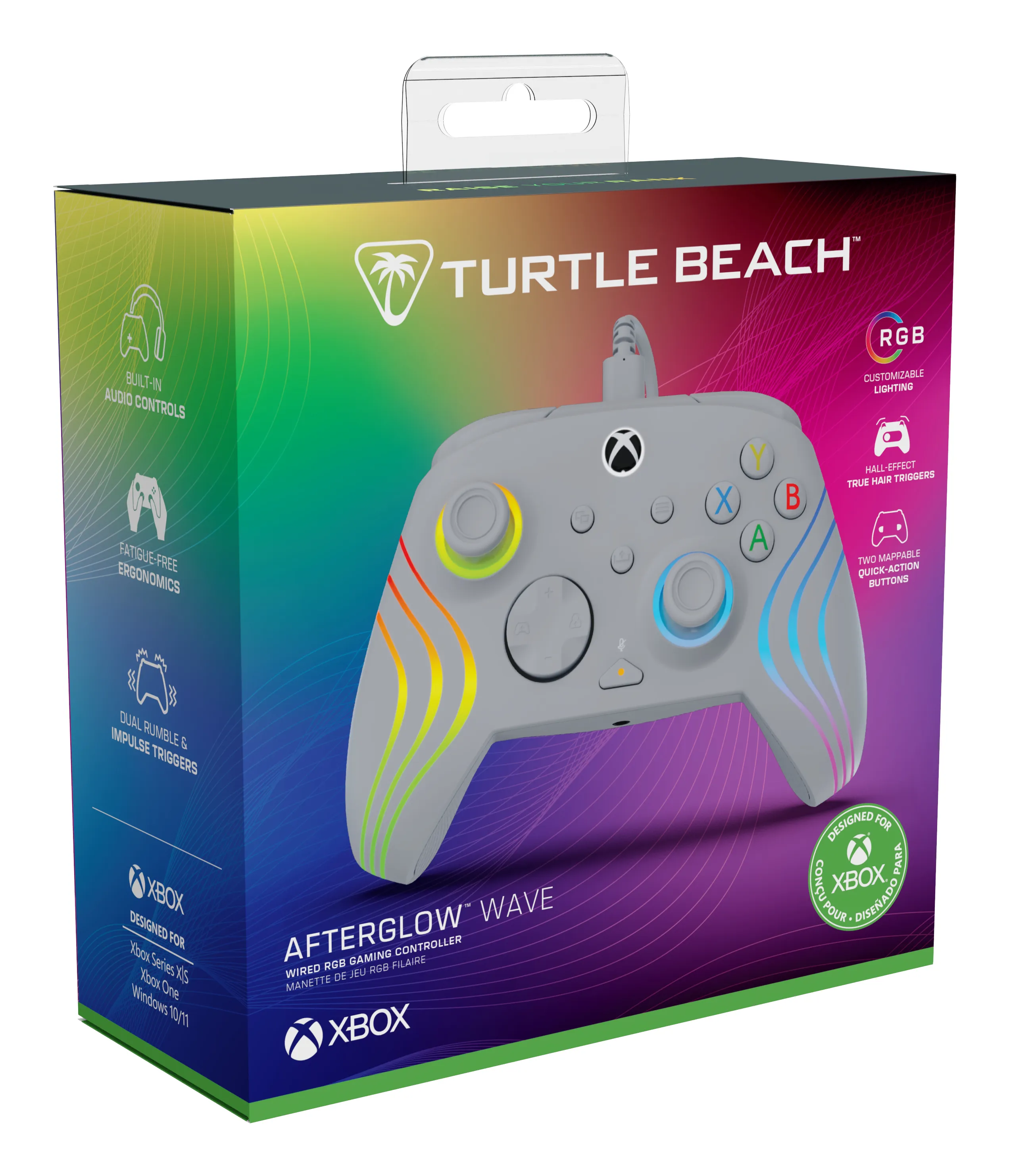 Turtle Beach Afterglow Wave Wired Controller - Grey