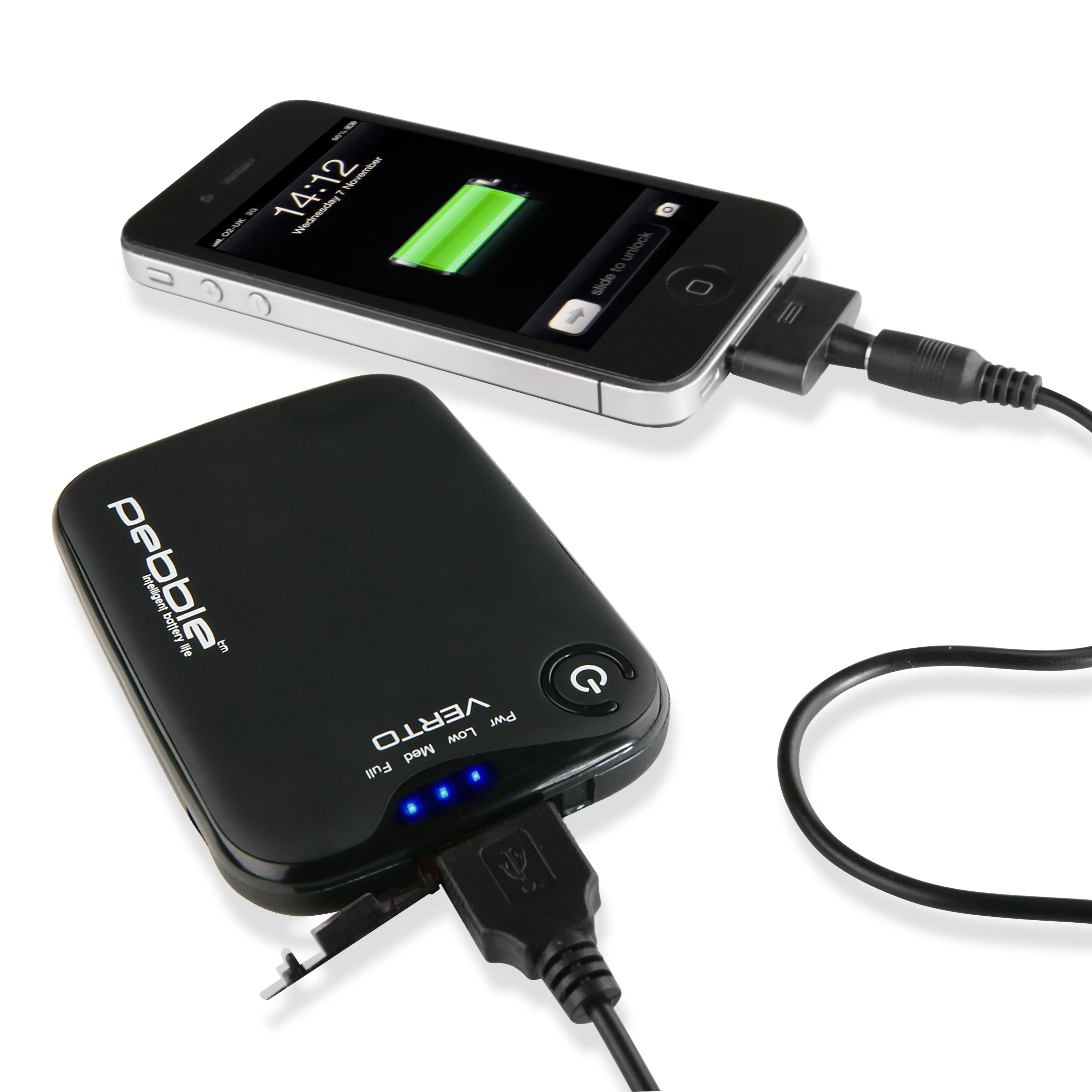 Pebble Verto Portable Charger