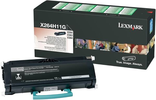 Lexmark X264H31G High Yield -laserv&auml;rikasetti, musta