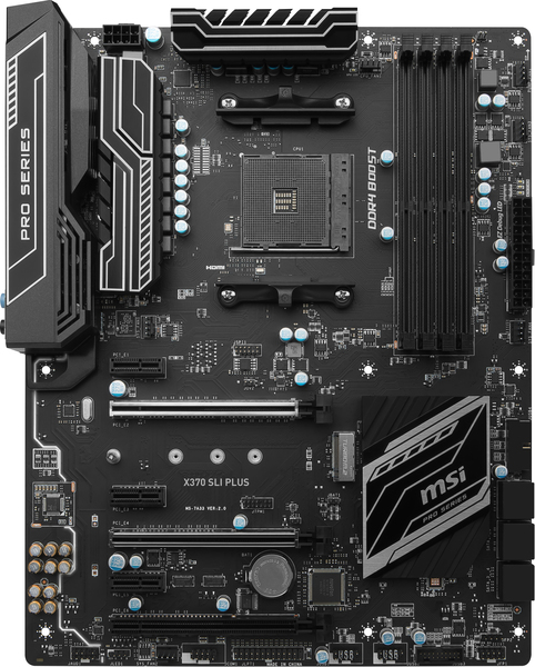 MSI X370 SLI Plus ATX - motherboard