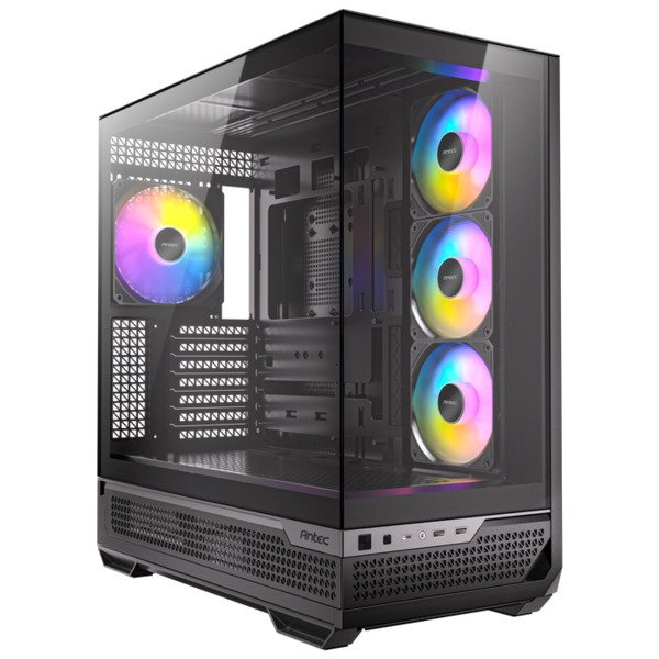 Antec C7 ARGB -miditornikotelo, Musta