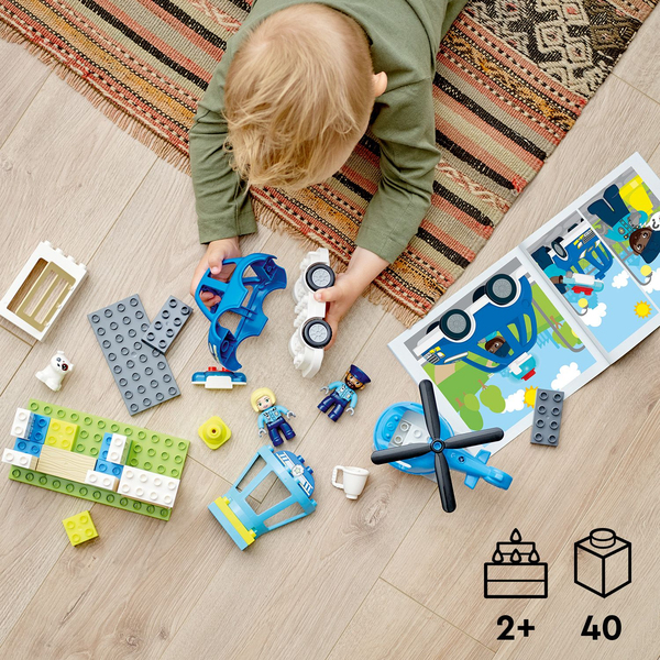 Lego Duplo -Poliisiasema ja helikopteri 10959
