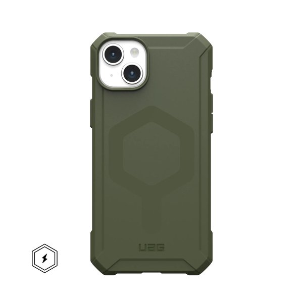 UAG Essential Armor MagSafe, iPhone 15 Plus - Case, Black