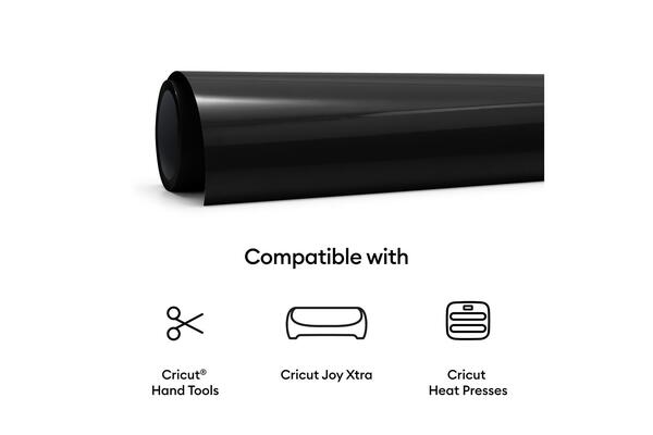 Cricut Joy Xtra Smart Iron-on Black 61 cm