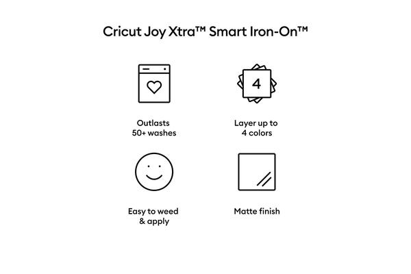 Cricut Joy Xtra Smart Iron-on Black 61 cm