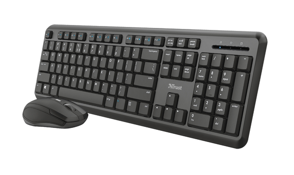 TRUST TKM-350 Wireless Silent Keyboard Combo