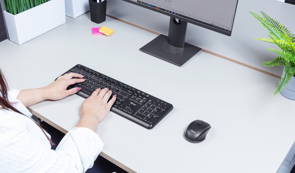 TRUST TKM-350 Wireless Silent Keyboard Combo
