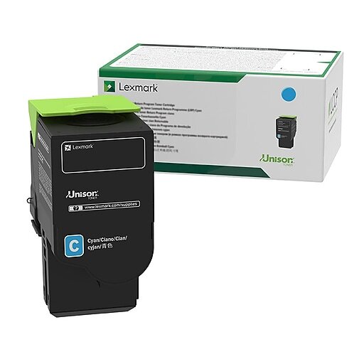 Lexmark 78C20CE lasertoner, cyan