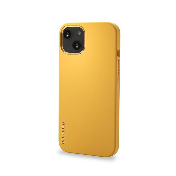 Decoded Silicone Back Cover, iPhone 13, MagSafe -suojakuori, Keltainen