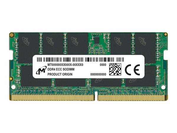Micron DDR4 ECC SODIMM 16GB 1Rx8 3200