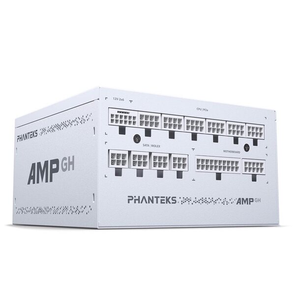 Phanteks AMP GH White 1000W - n&auml;taggregat, 80 Plus Platinum