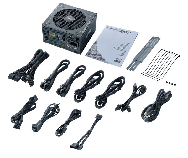 Phanteks AMP 650W - Power supply, 80 Plus Gold