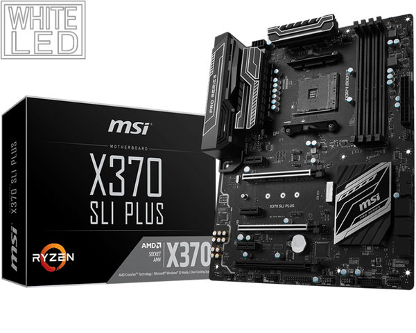 MSI X370 SLI Plus ATX - moderkort