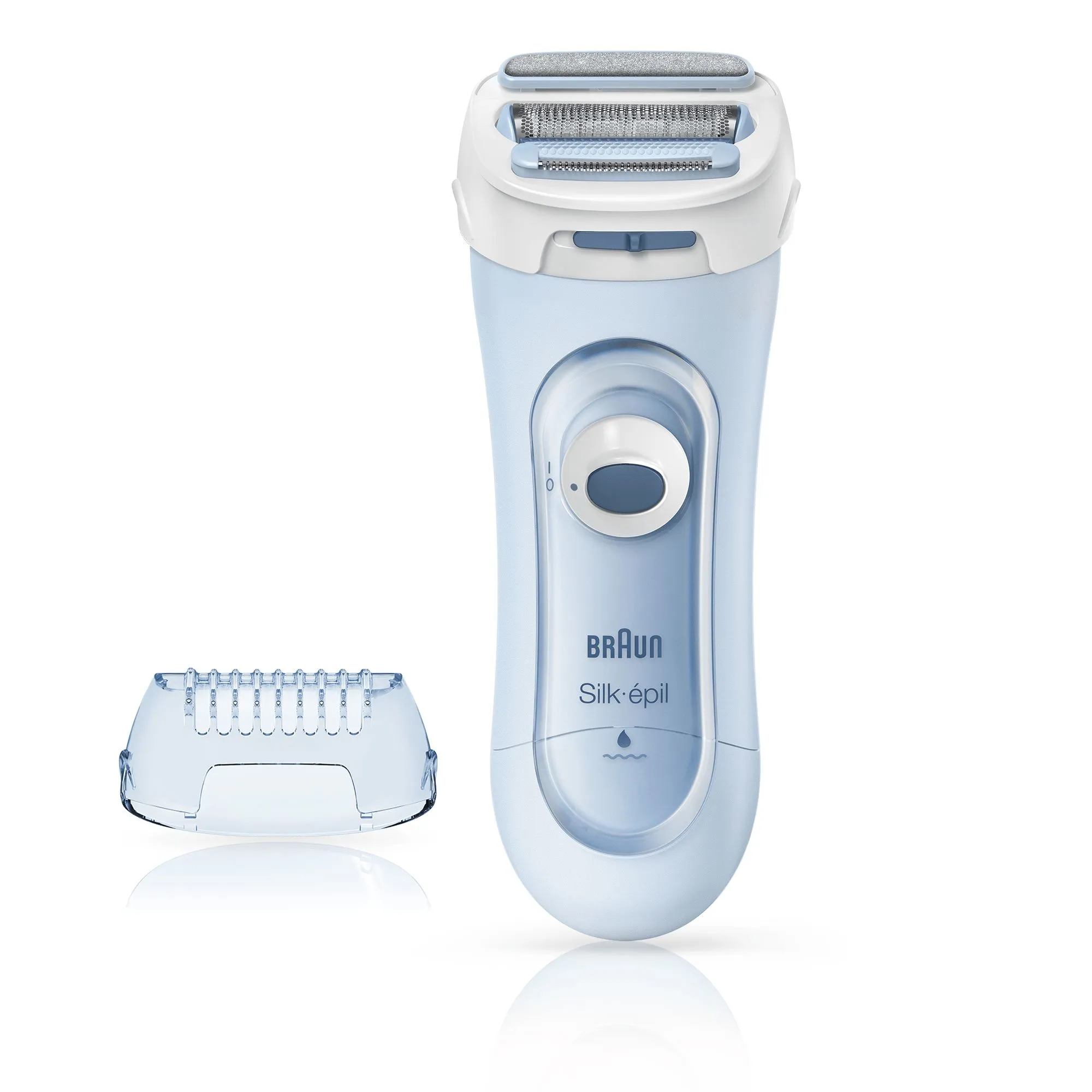 Braun Silk-&eacute;pil LS5160, m&auml;rk&auml;- ja kuiva-ajoon -epilaattori, sininen