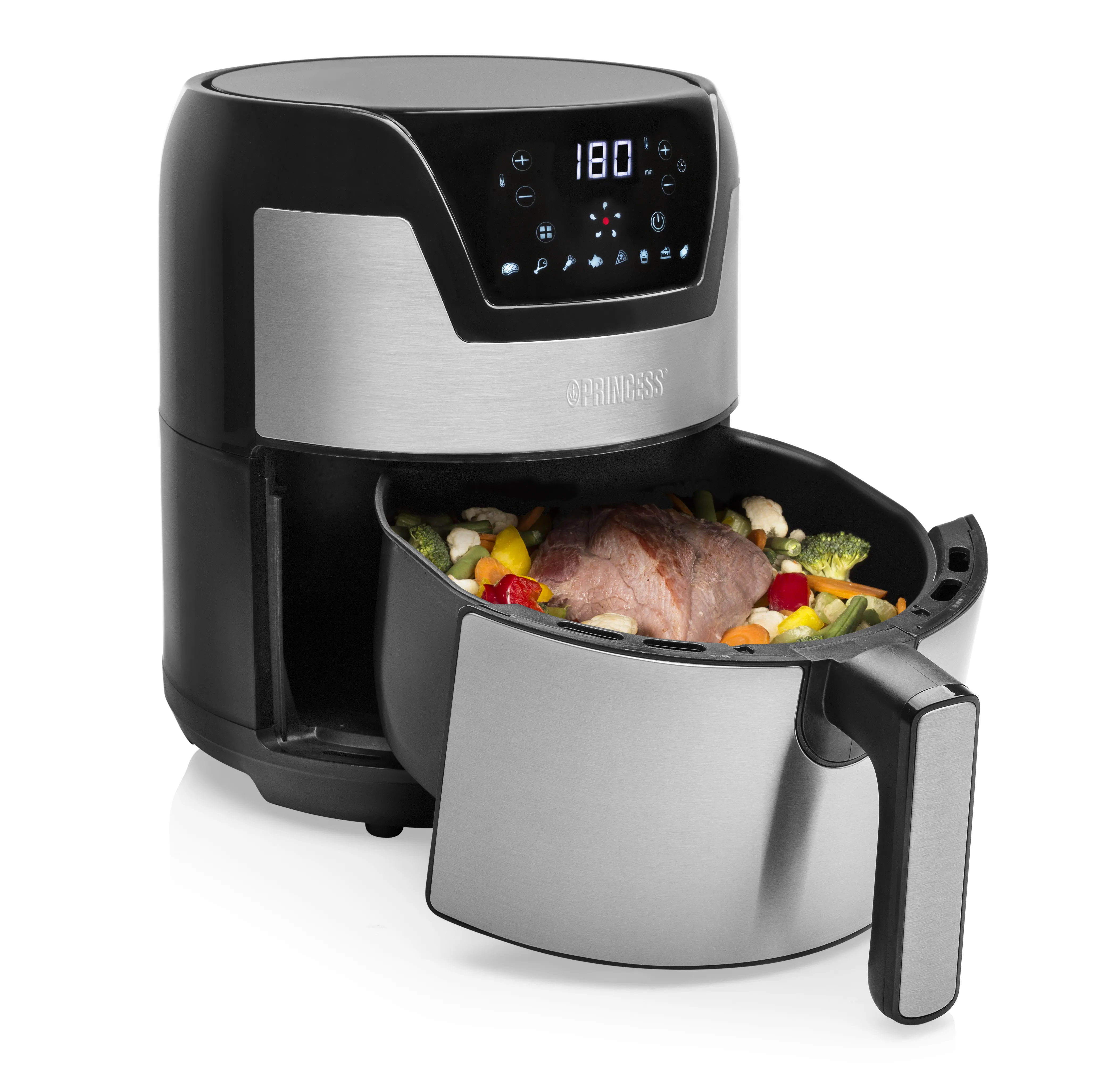 Princess Digital Aerofryer XXL - airfryer, stainless steel, 4.5l