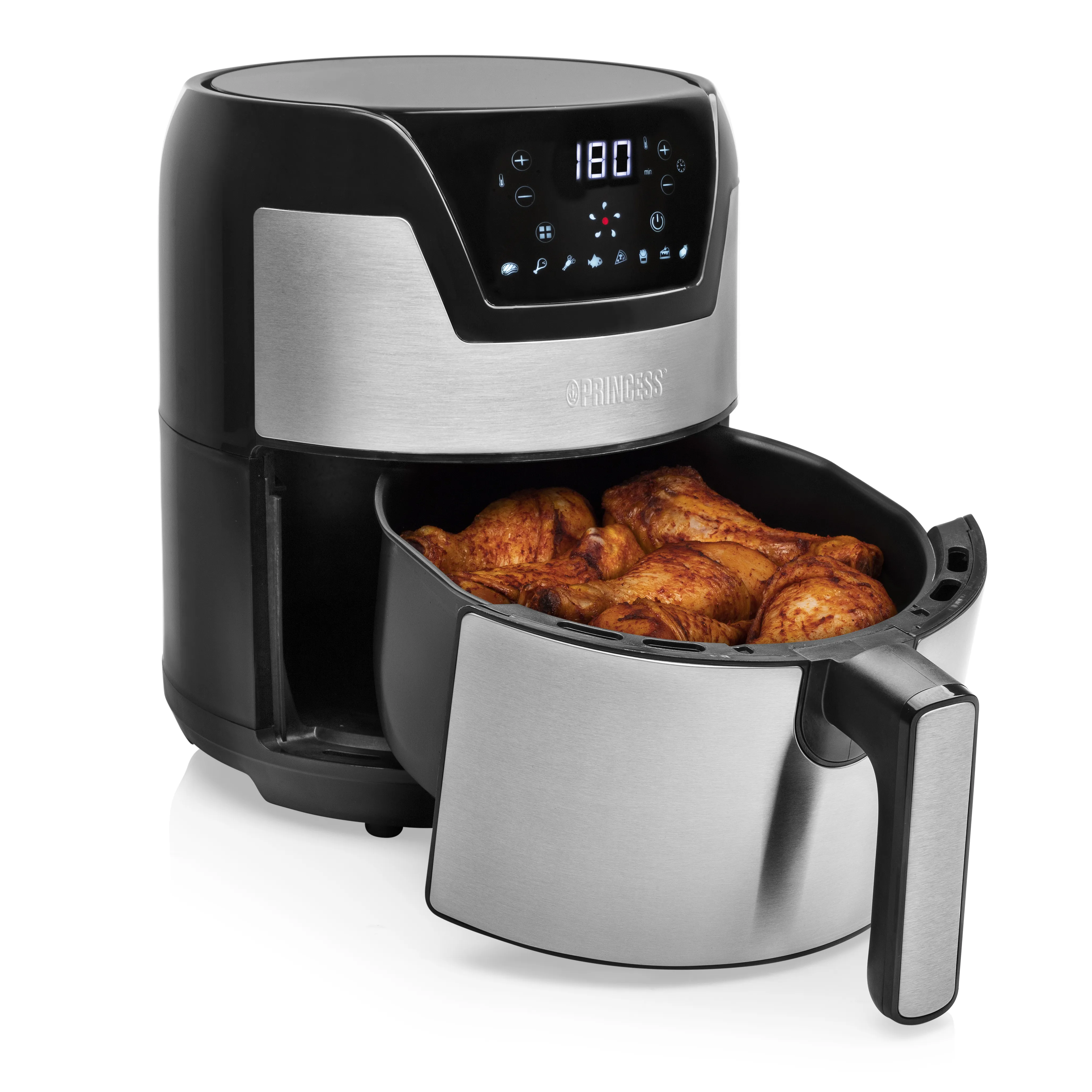 Princess Digital Aerofryer XXL - airfryer, stainless steel, 4.5l