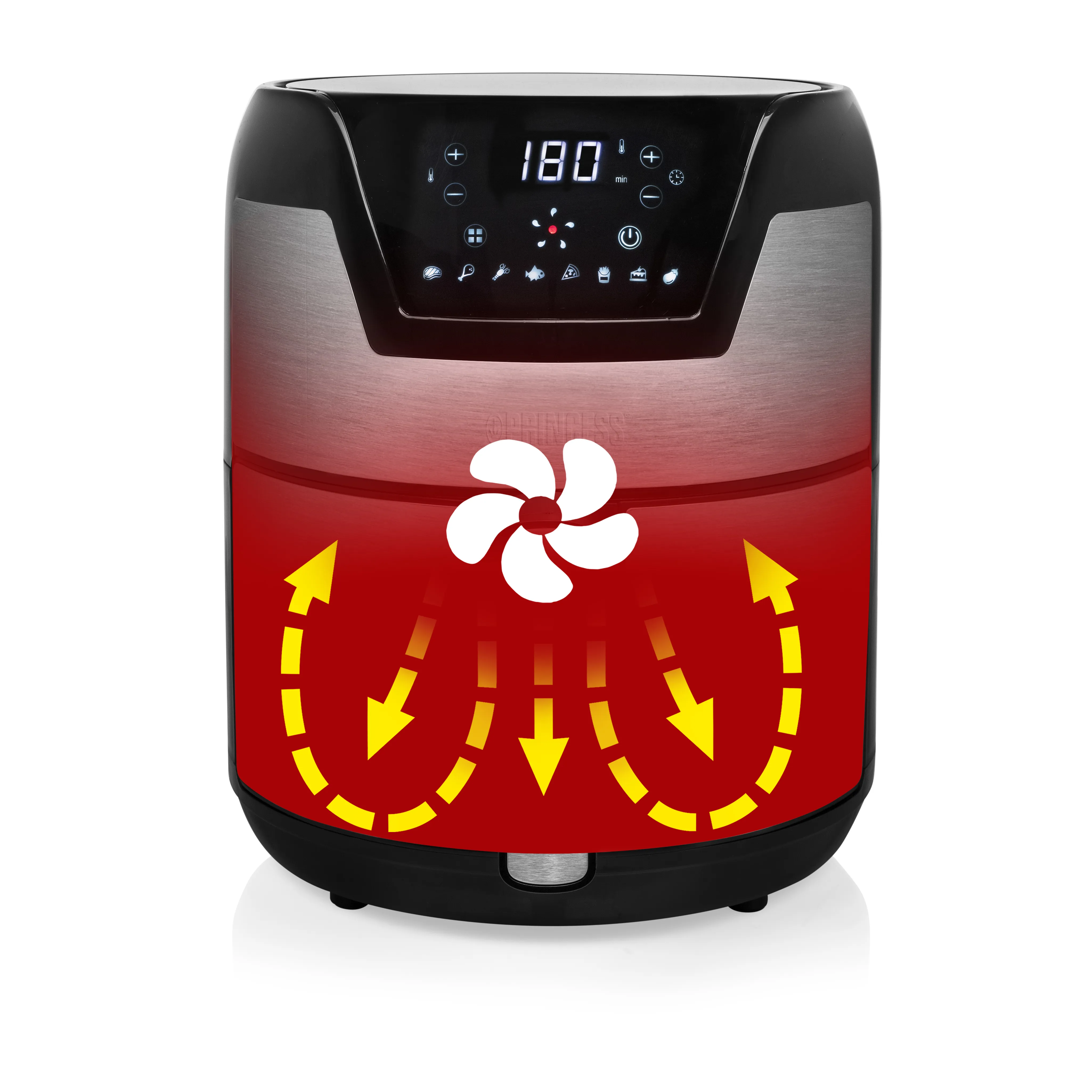 Princess Digital Aerofryer XXL - airfryer, stainless steel, 4.5l