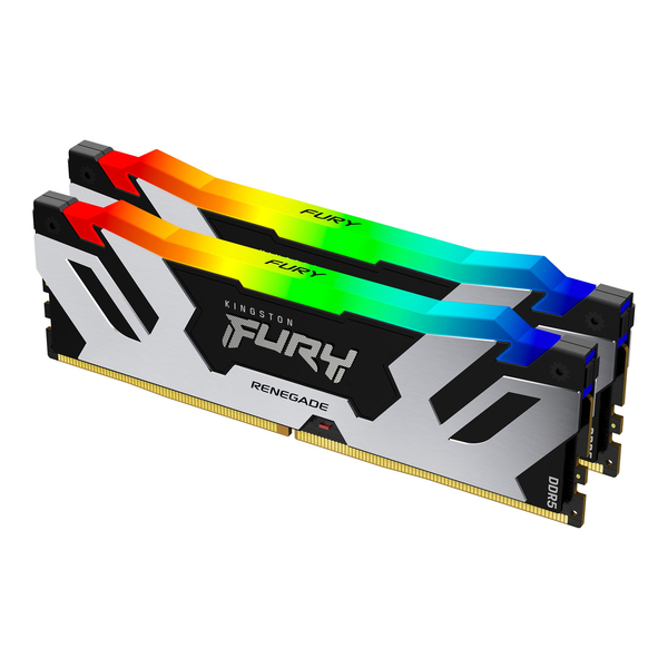 Kingston FURY Renegade RGB 32 GB (2 x 16 GB) DDR5 6000 MHz, CL32 - minne, Svart