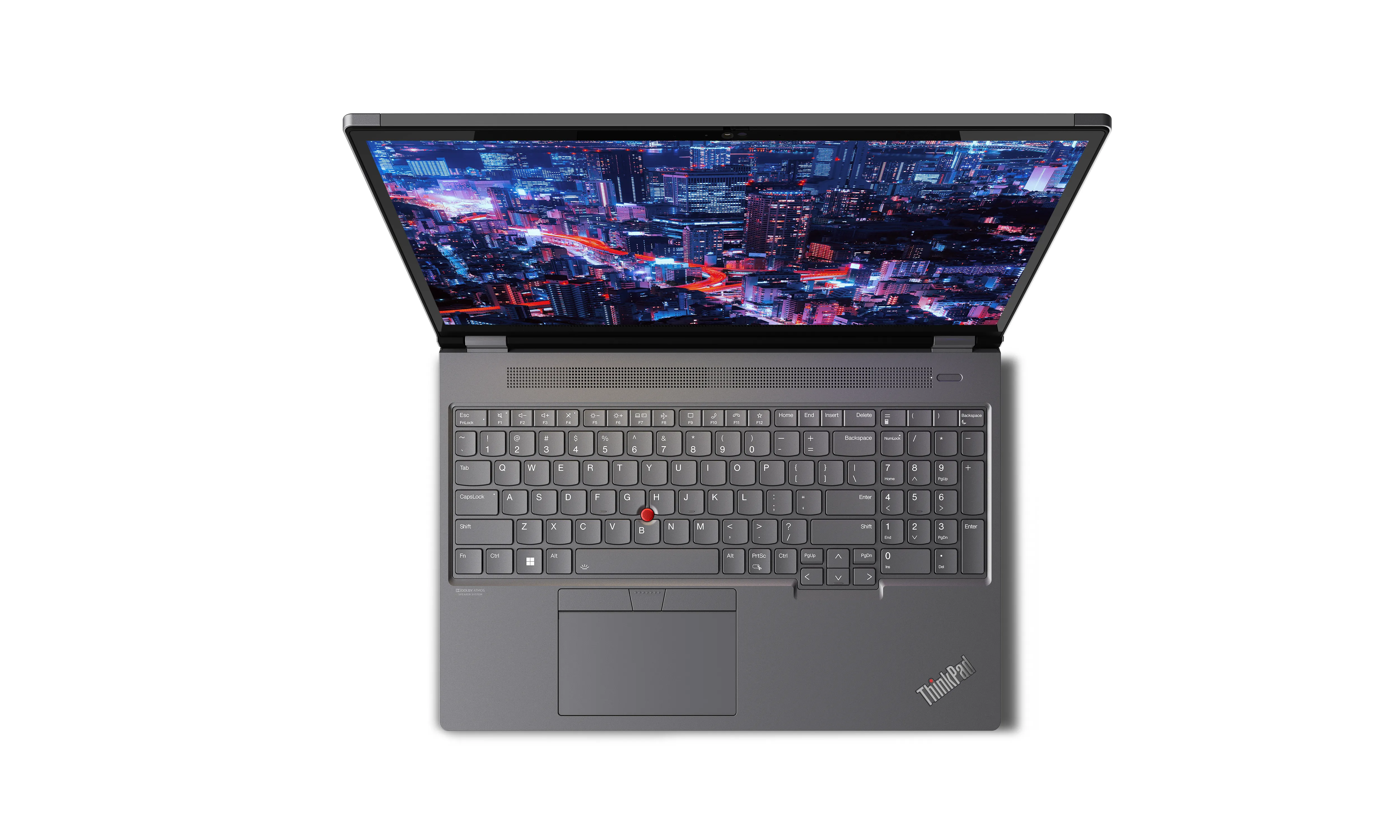 Lenovo ThinkPad P16 Gen 2 16&quot; WQXGA, Intel Core i7-14700HX, 32GB RAM, 1TB SSD, GeForce RTX 3500 12GB ada, Win 11 Pro - notebook, Storm Grey