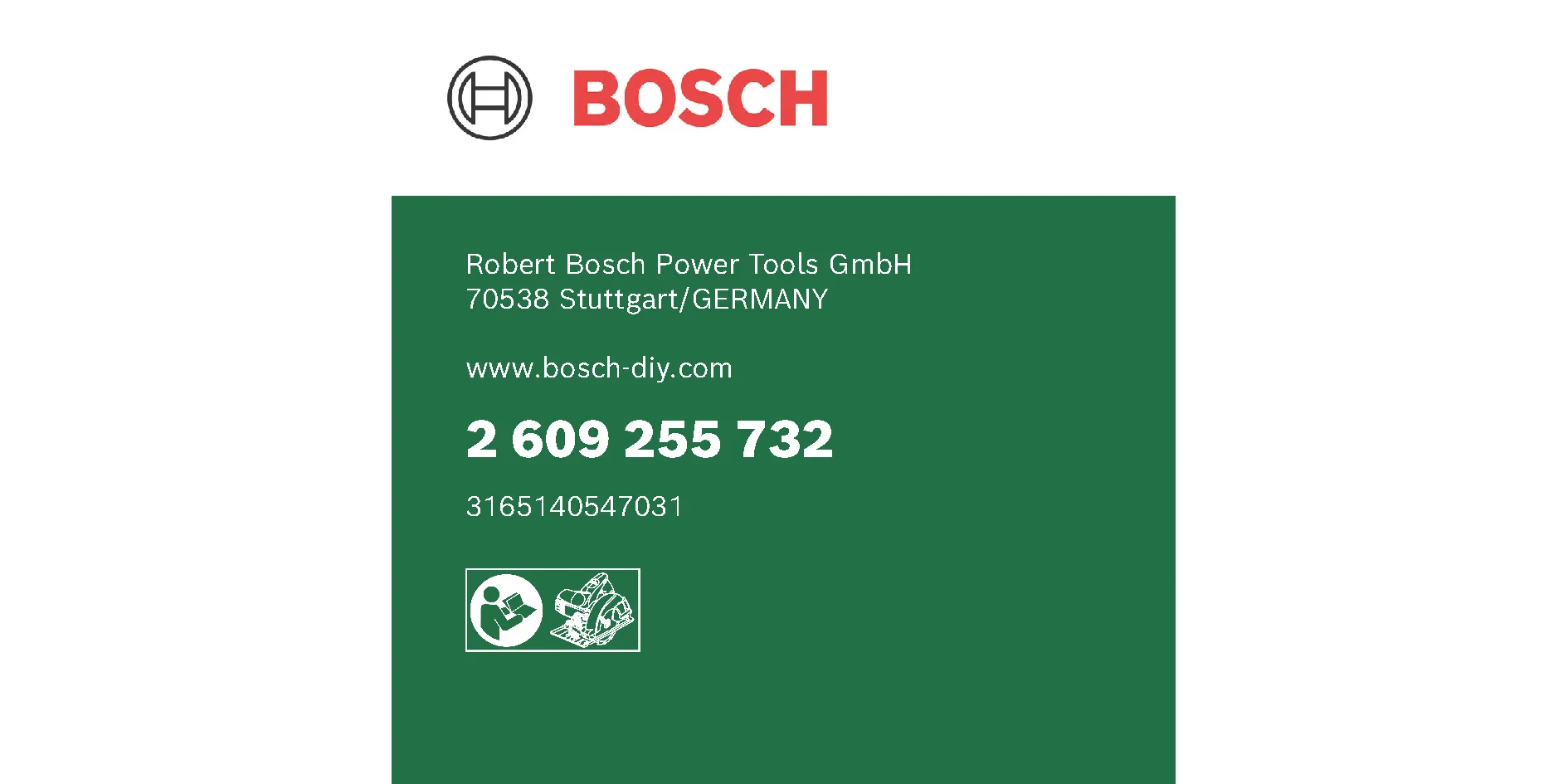 Bosch guideskinne (pakke med 2)