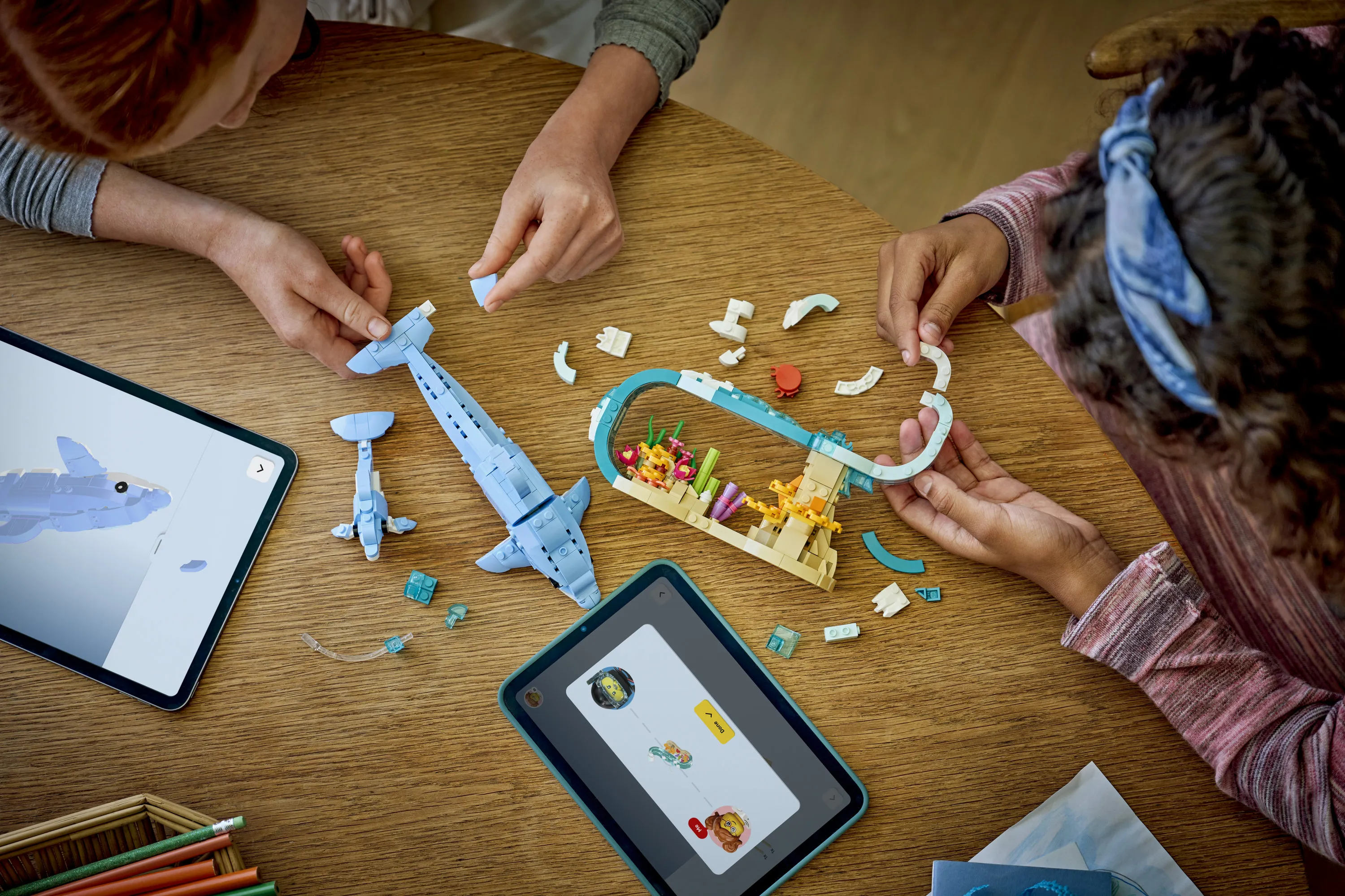 LEGO Creator Marina djur: S&ouml;ta delfiner 31385