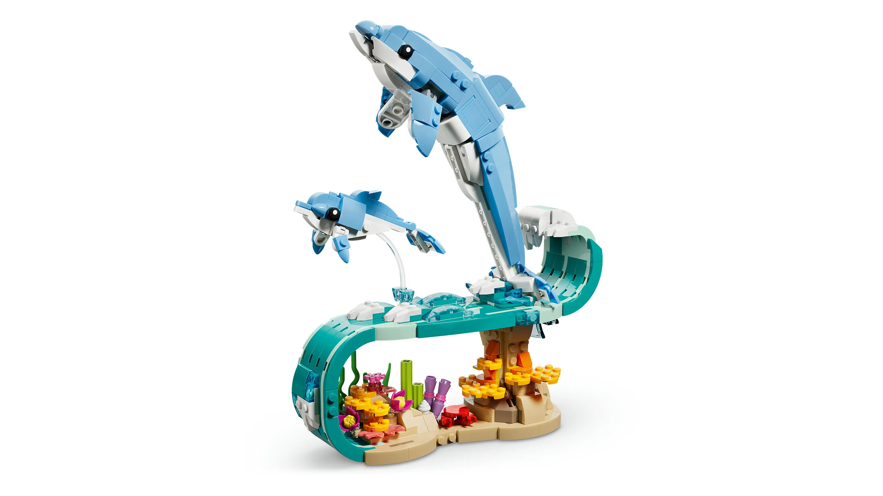 LEGO Creator Marina djur: S&ouml;ta delfiner 31385