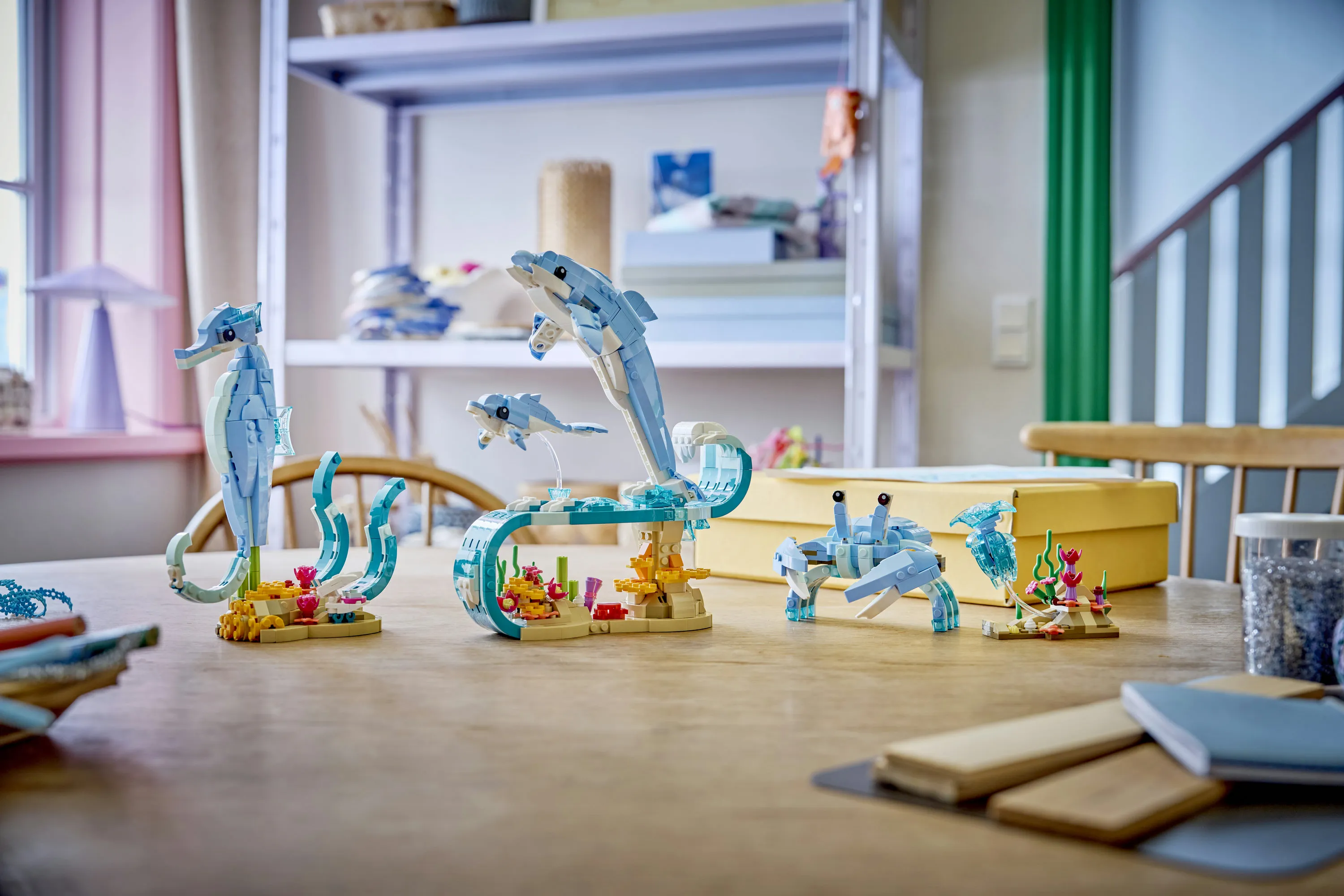 LEGO Creator Marina djur: S&ouml;ta delfiner 31385