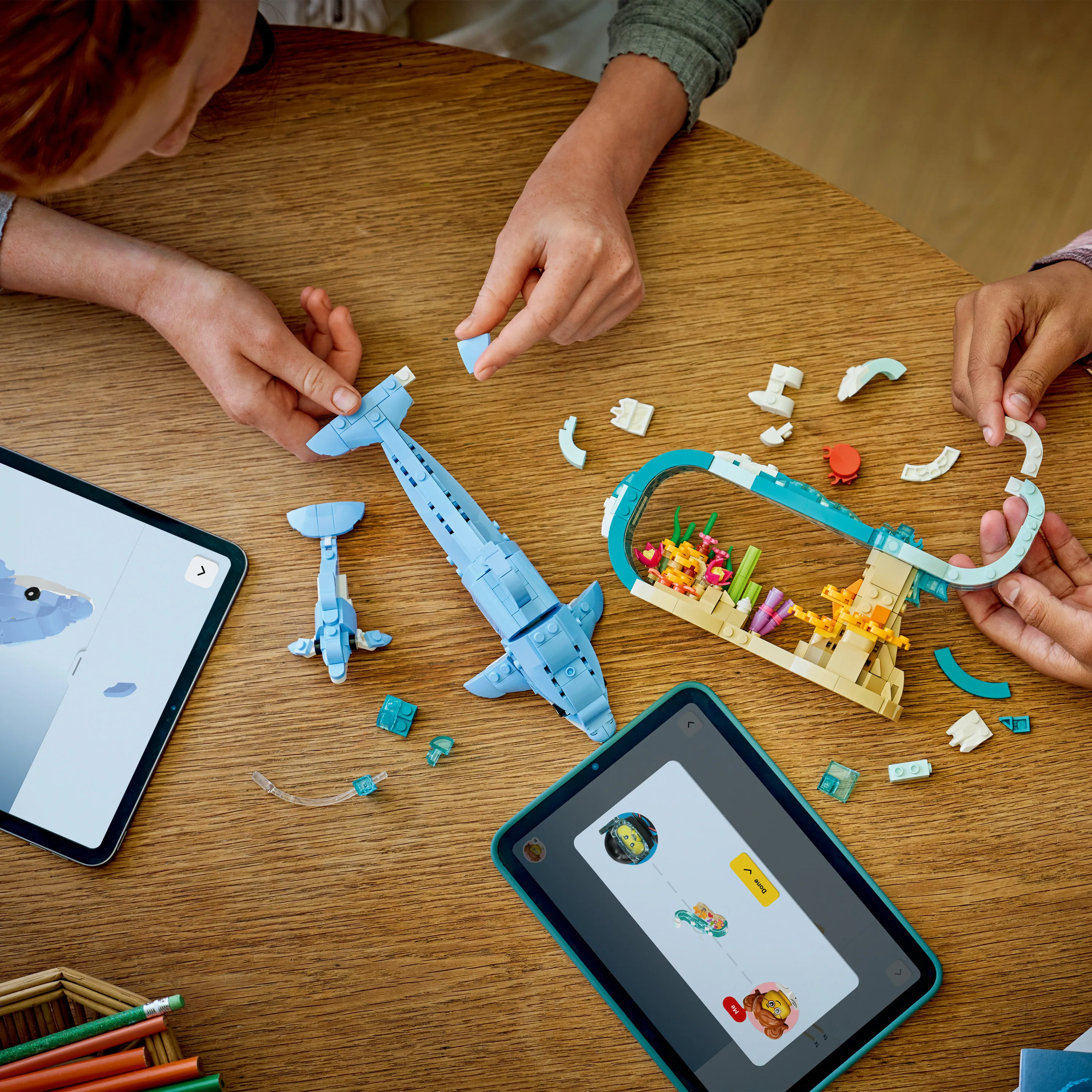 LEGO Creator Marina djur: S&ouml;ta delfiner 31385