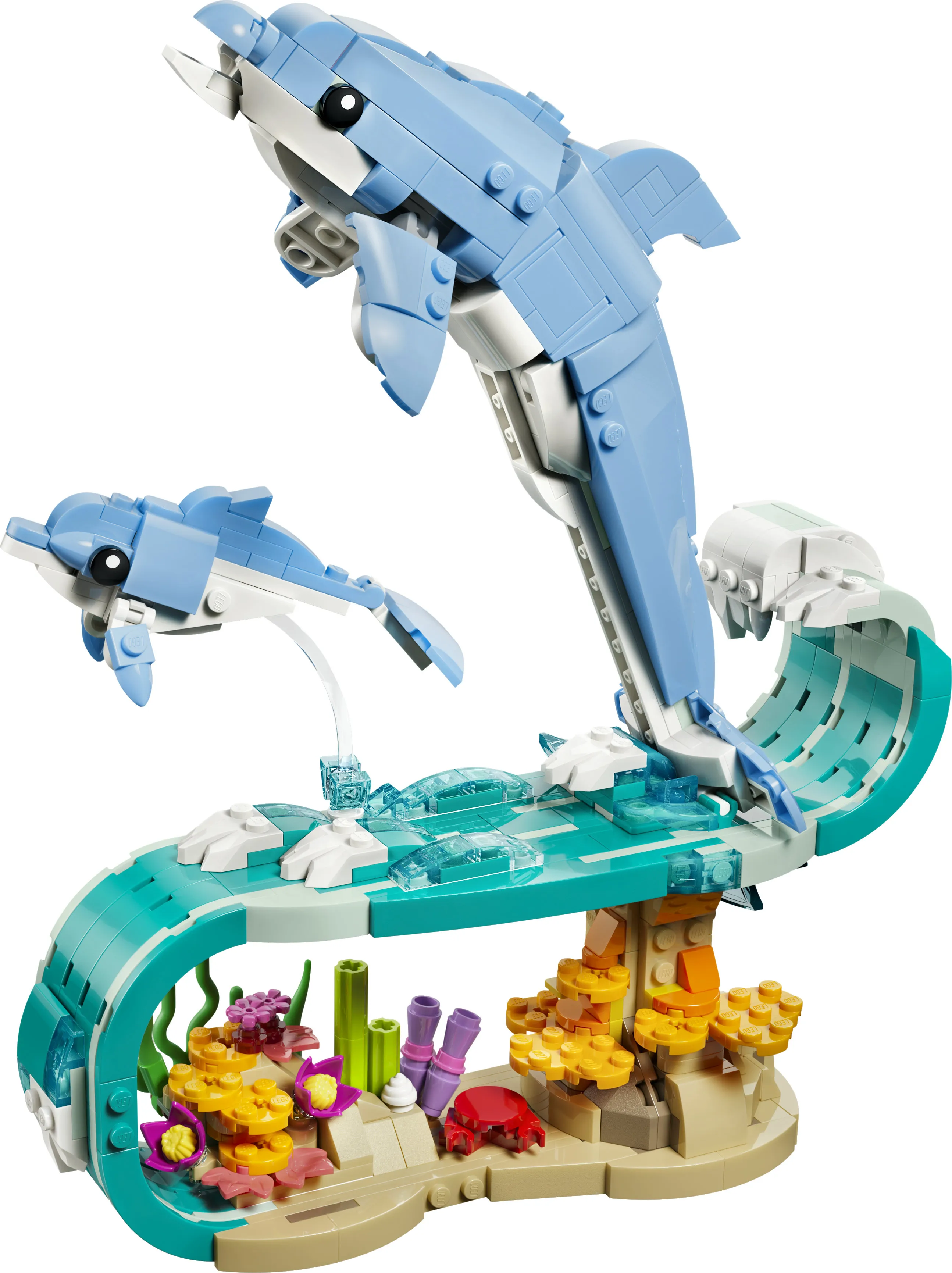 LEGO Creator Marina djur: S&ouml;ta delfiner 31385