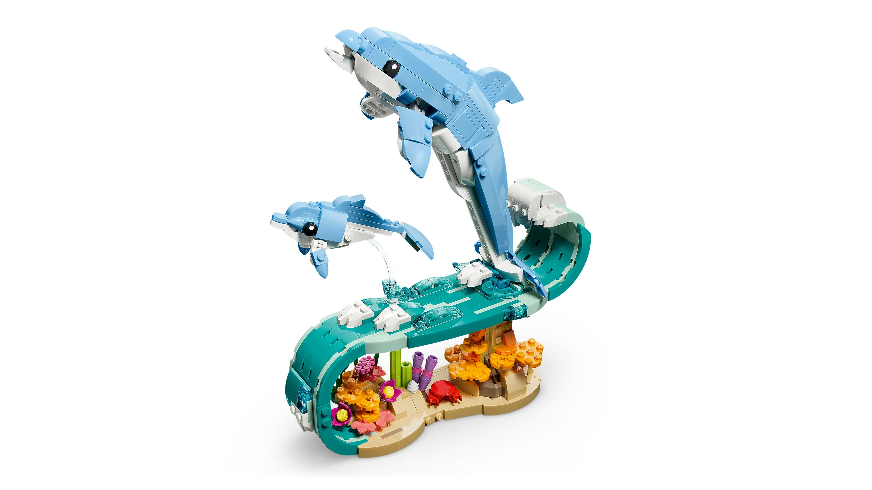 LEGO Creator Marina djur: S&ouml;ta delfiner 31385