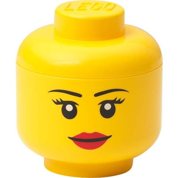Room Copenhagen LEGO Storage Head "Girl", mini | 40331725