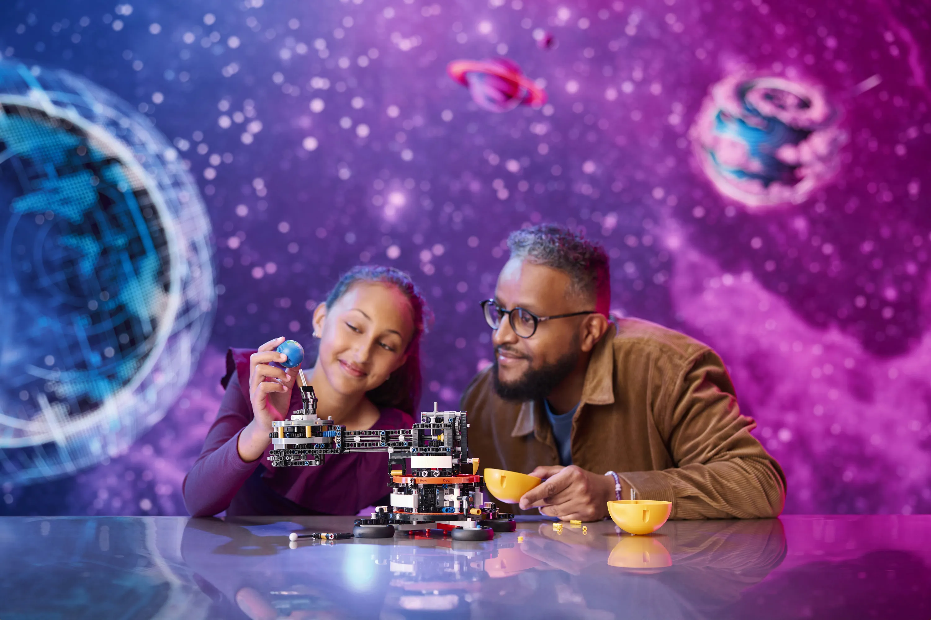 LEGO Technic Earth and Moon in Orbit 42179