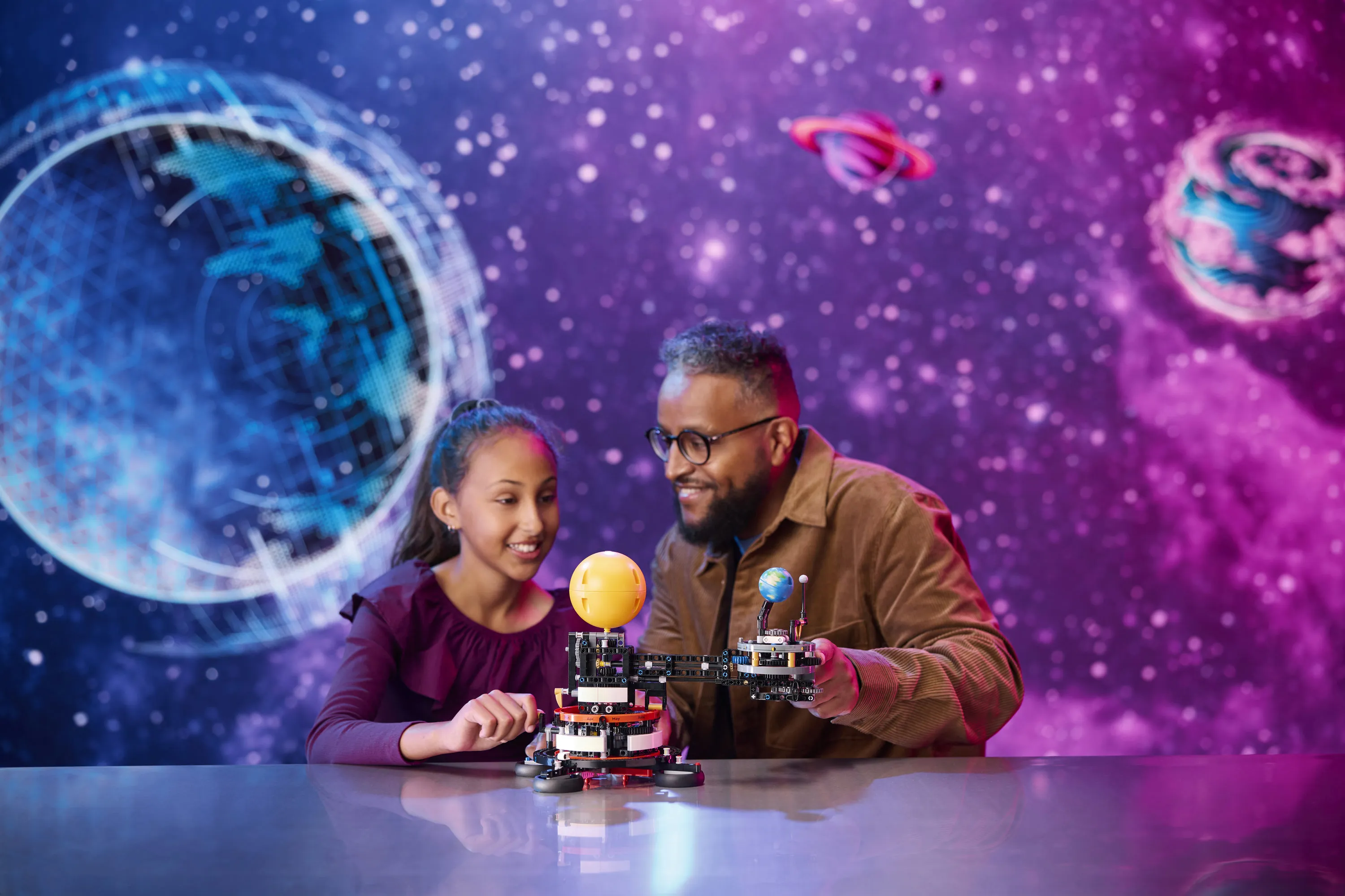 LEGO Technic Earth and Moon in Orbit 42179