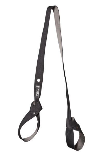 Casall Yoga mat Solid Carry strap Black/grey