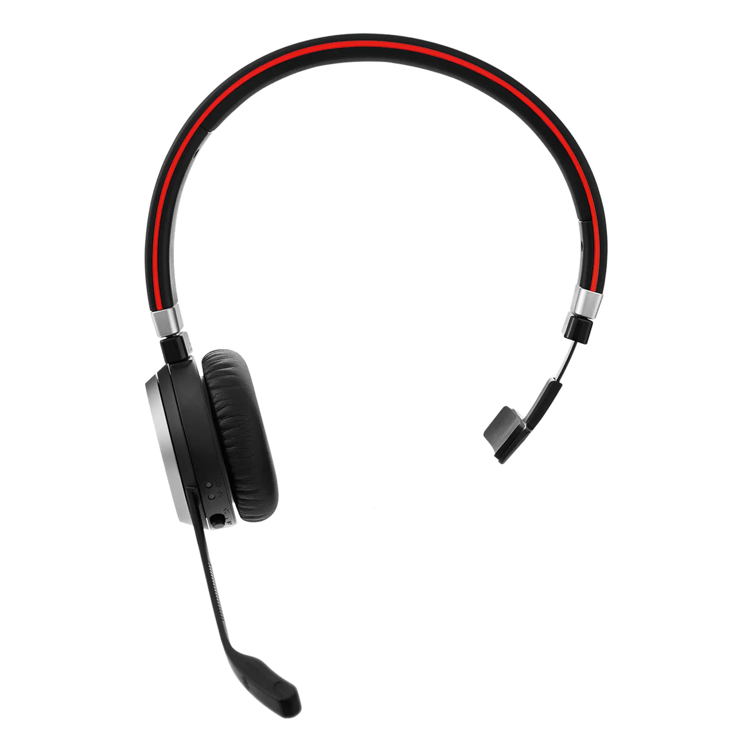 Jabra Evolve 65 SE MS Mono -langaton monokuuloke + USB-A-sovitin, musta