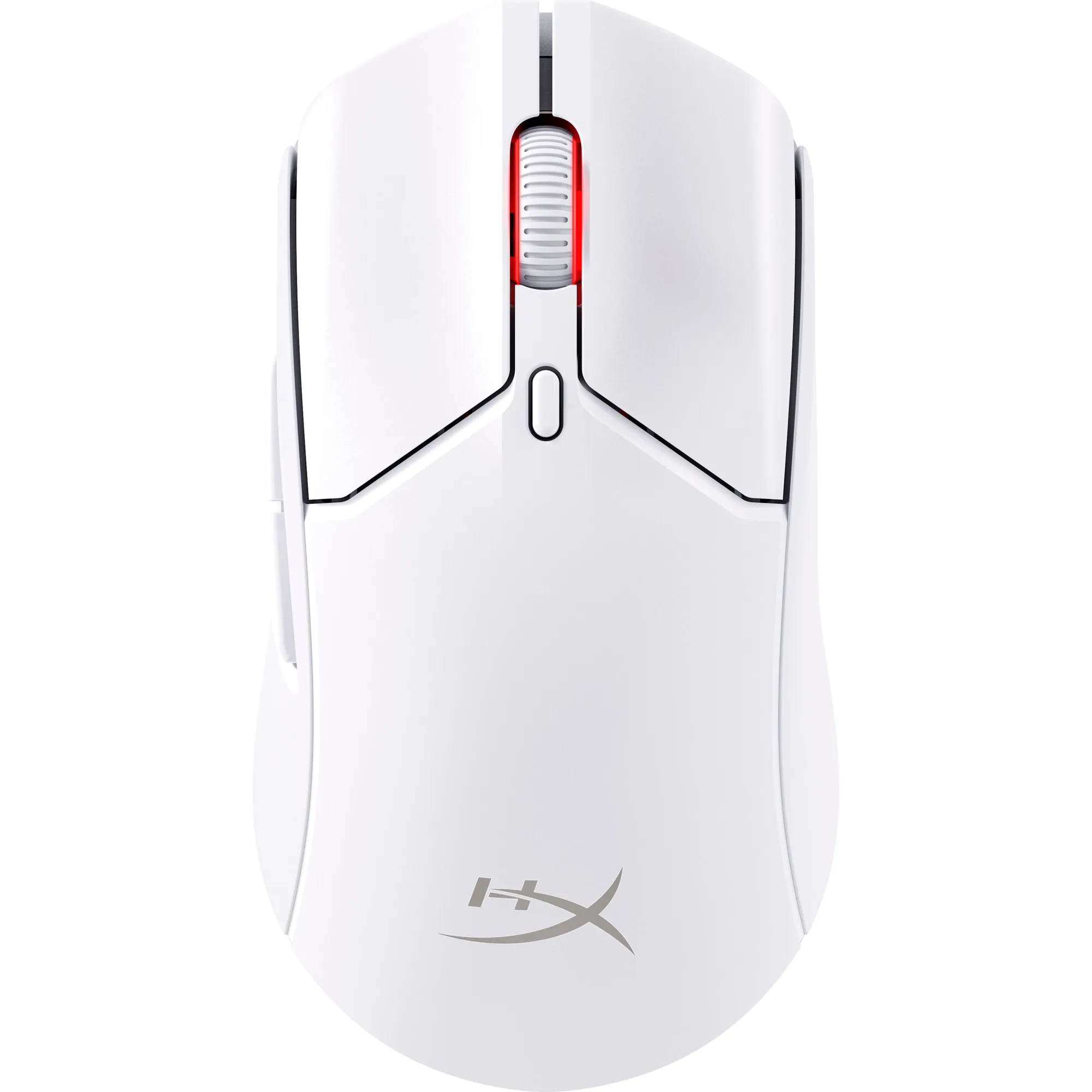 HyperX Pulsefire Haste 2 Optisk Tr&aring;dl&oslash;s Kabling Hvid