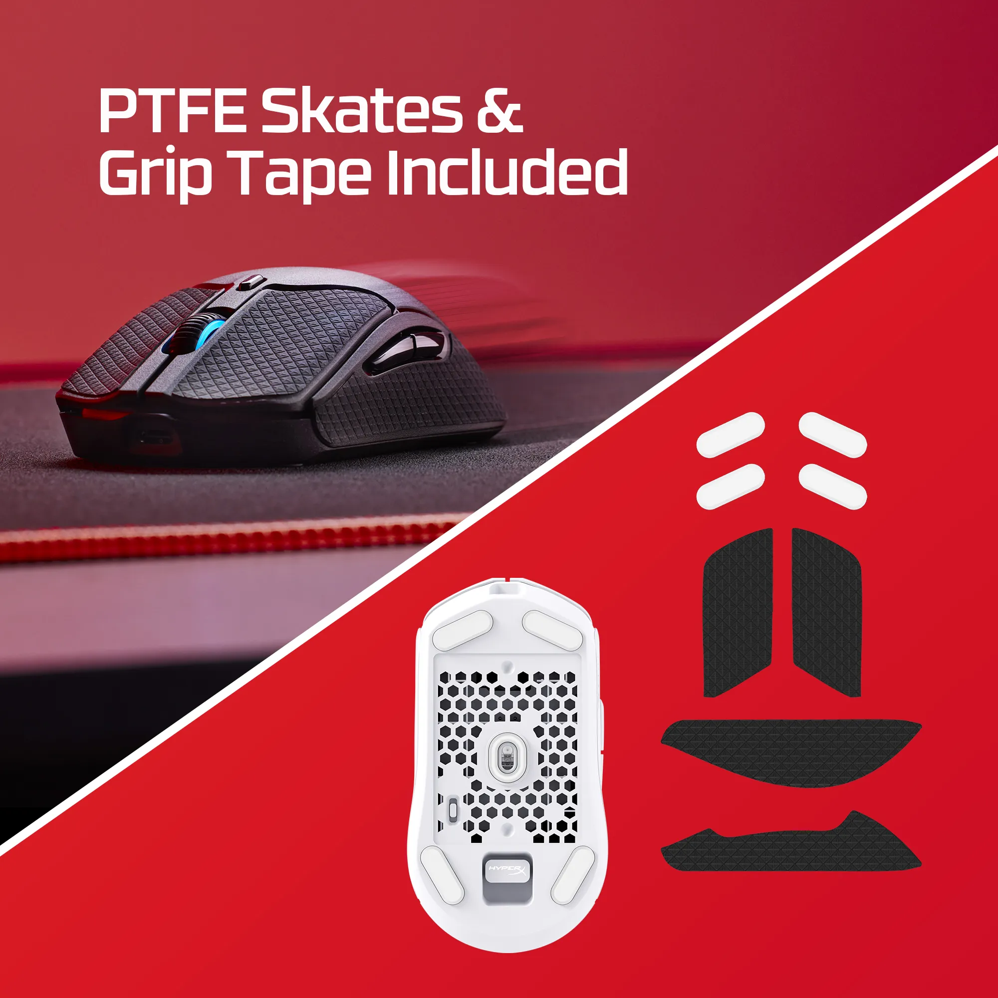 HyperX Pulsefire Haste 2 -langaton pelihiiri, Musta