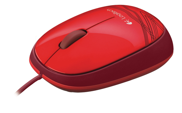 Logitech M105 - mouse, Red