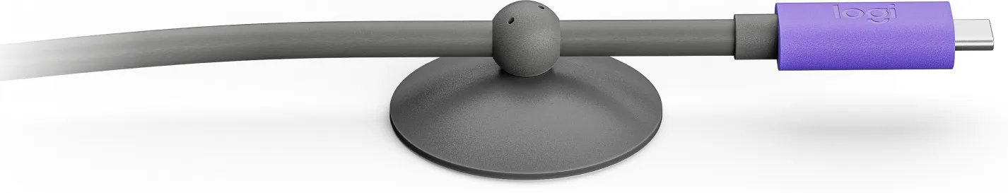 Logitech Active USB-C cable, 5 m, Graphite, Violet