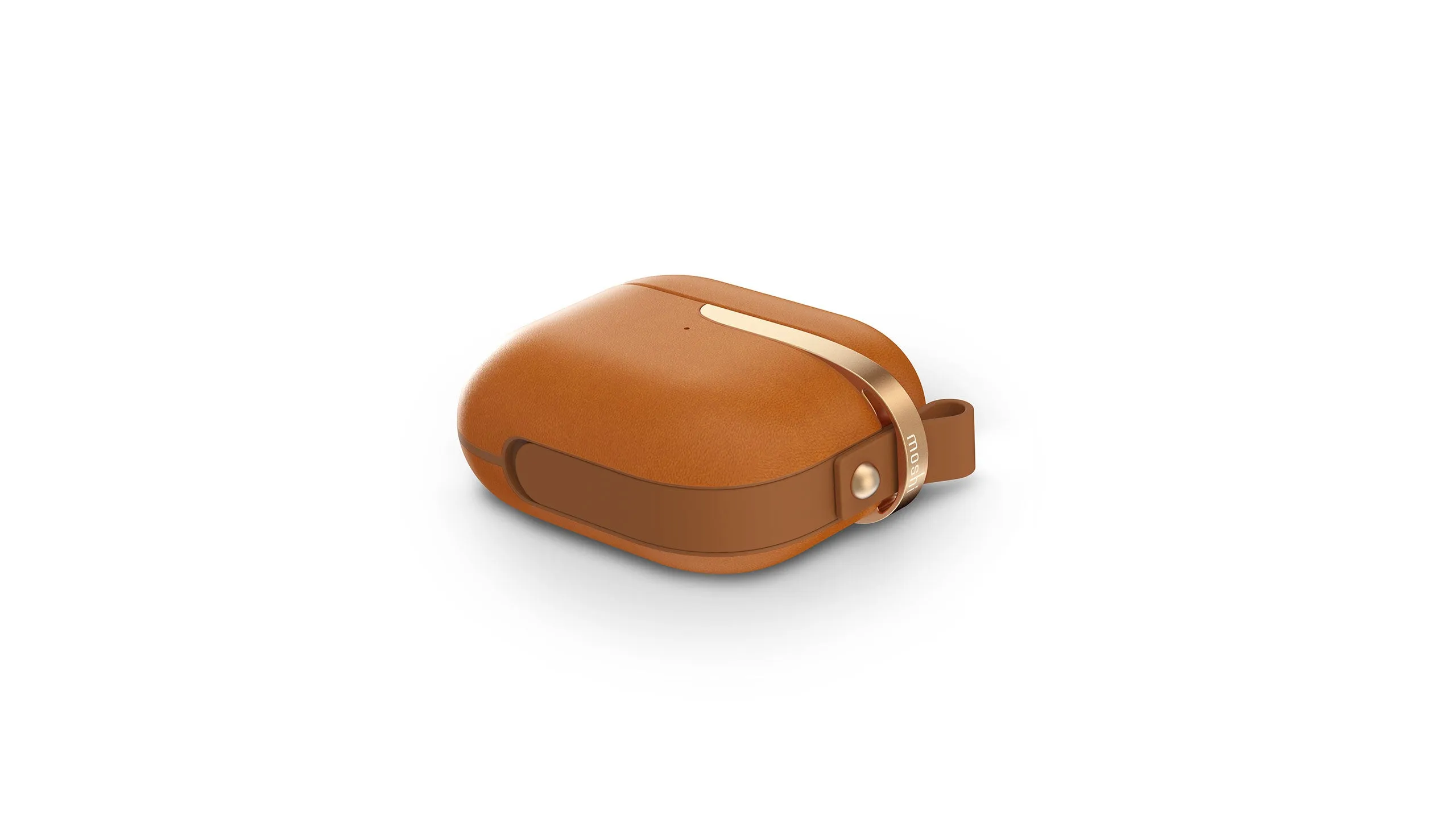 Moshi Pebbo Luxe f&ouml;r AirPods 3 - Brun