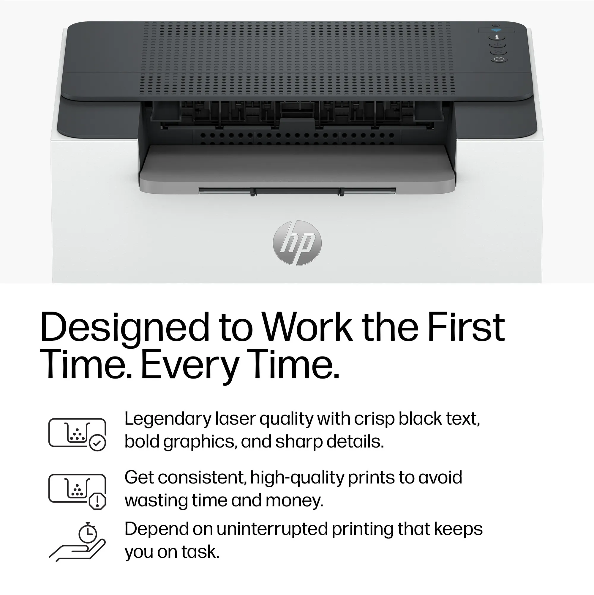 HP LaserJet M223dw monolaserskrivare, vit