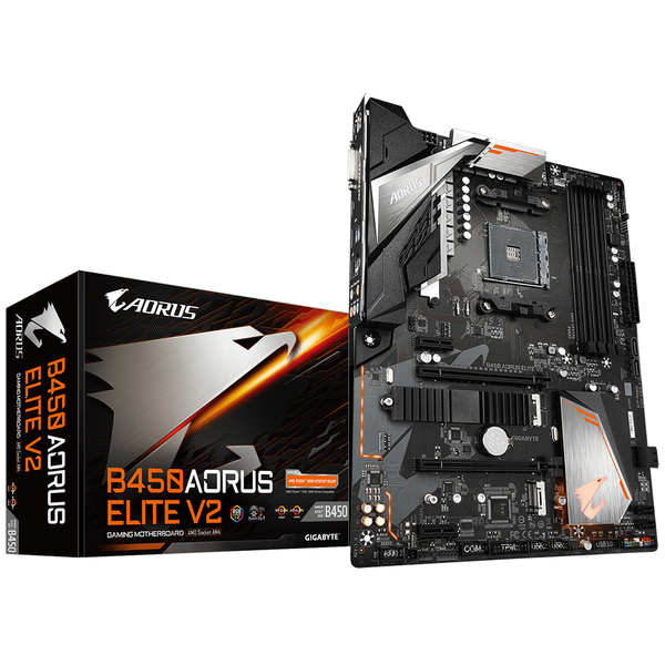 Gigabyte B450 AORUS Elite V2 ATX-emolevy
